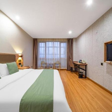 Greentree Inn Jining Yanzhou Jiuzhou Fangyuan Business Hotel Exterior foto