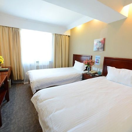 Greentree Inn Jining Yanzhou Jiuzhou Fangyuan Business Hotel Exterior foto