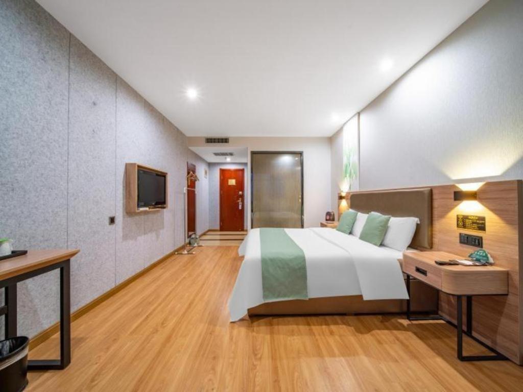 Greentree Inn Jining Yanzhou Jiuzhou Fangyuan Business Hotel Exterior foto