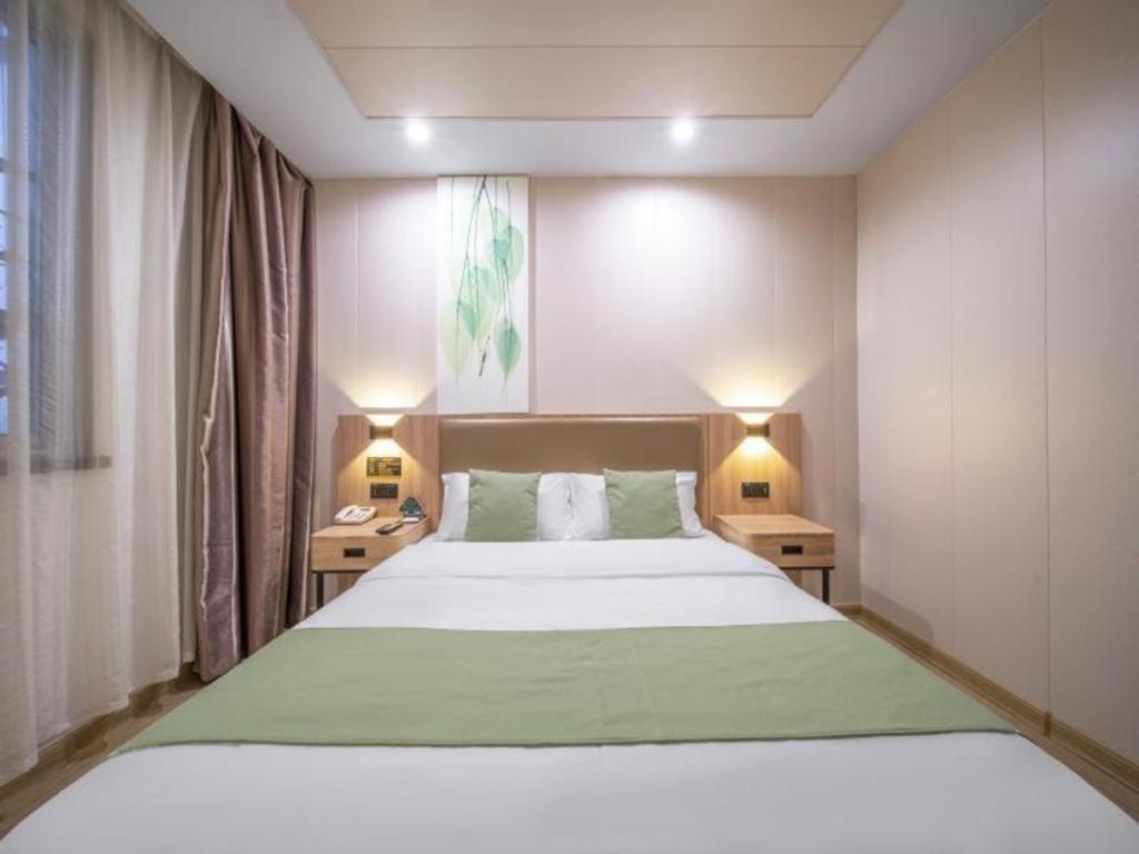 Greentree Inn Jining Yanzhou Jiuzhou Fangyuan Business Hotel Exterior foto