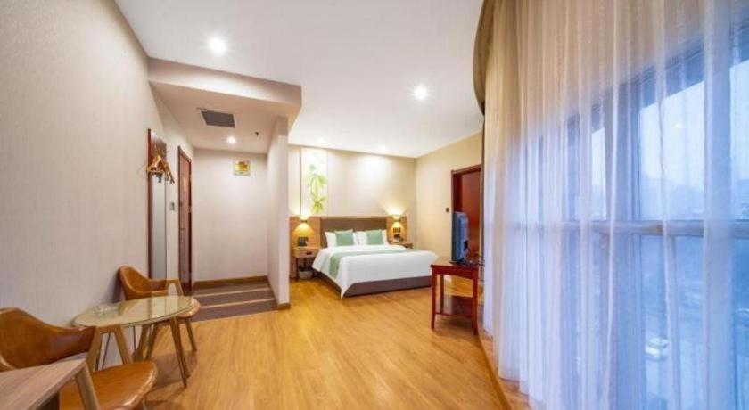 Greentree Inn Jining Yanzhou Jiuzhou Fangyuan Business Hotel Exterior foto