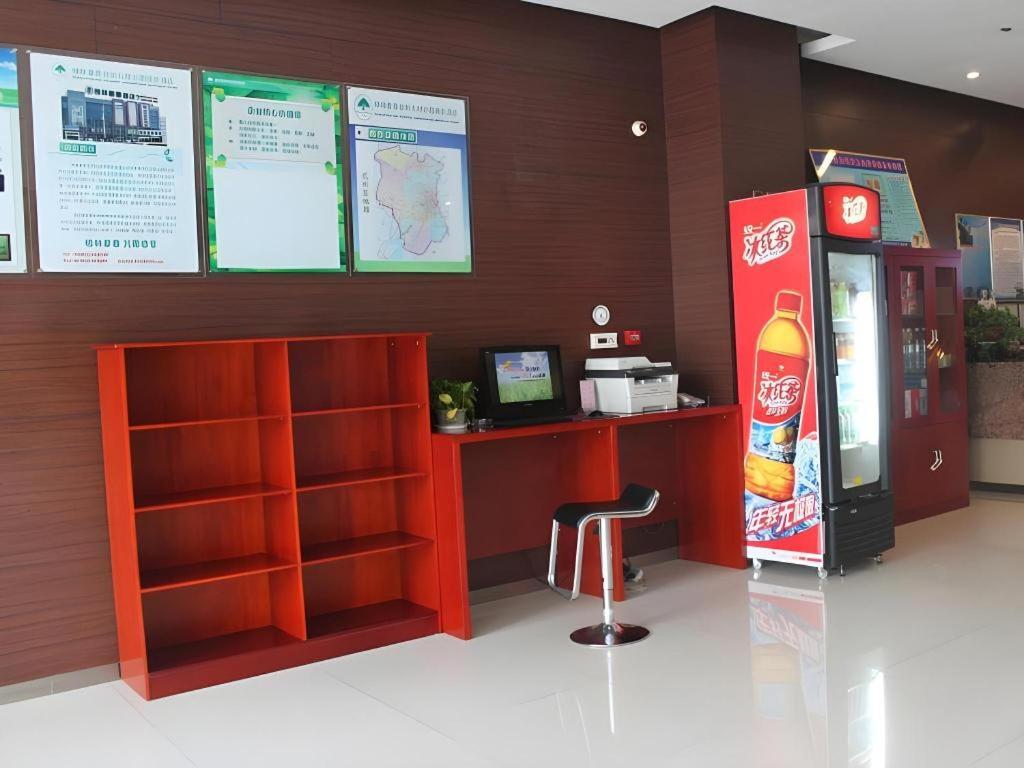Greentree Inn Jining Yanzhou Jiuzhou Fangyuan Business Hotel Exterior foto