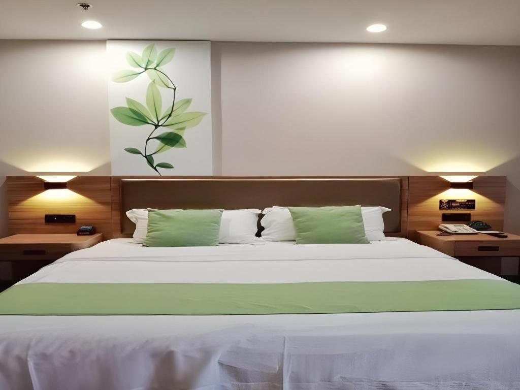 Greentree Inn Jining Yanzhou Jiuzhou Fangyuan Business Hotel Exterior foto