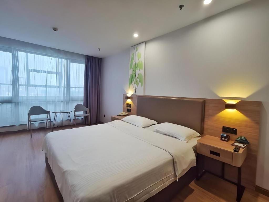 Greentree Inn Jining Yanzhou Jiuzhou Fangyuan Business Hotel Exterior foto