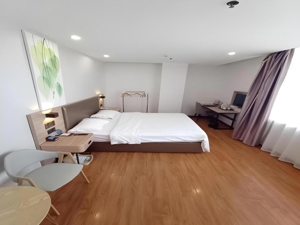 Greentree Inn Jining Yanzhou Jiuzhou Fangyuan Business Hotel Exterior foto