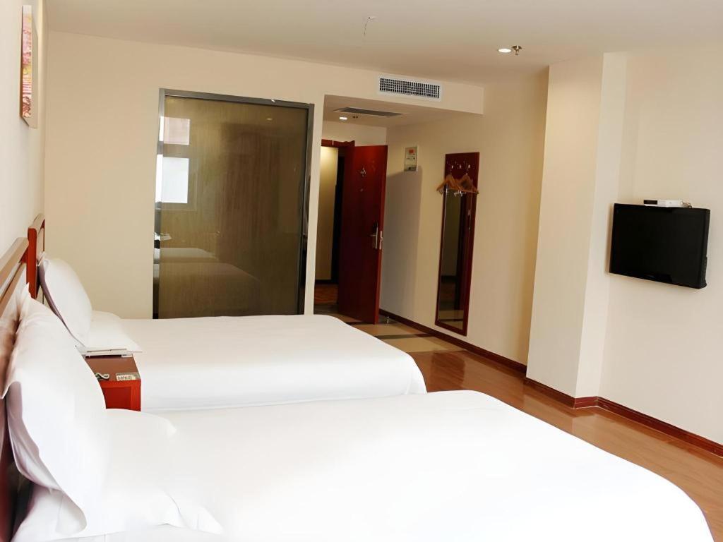 Greentree Inn Jining Yanzhou Jiuzhou Fangyuan Business Hotel Exterior foto