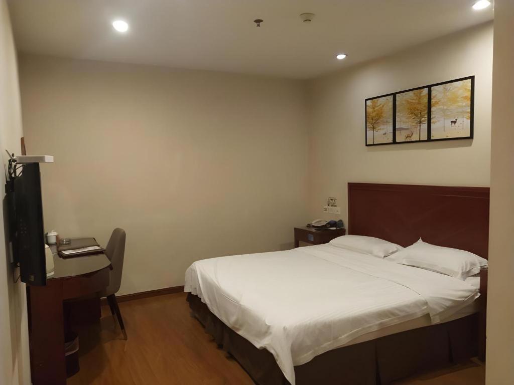 Greentree Inn Jining Yanzhou Jiuzhou Fangyuan Business Hotel Exterior foto
