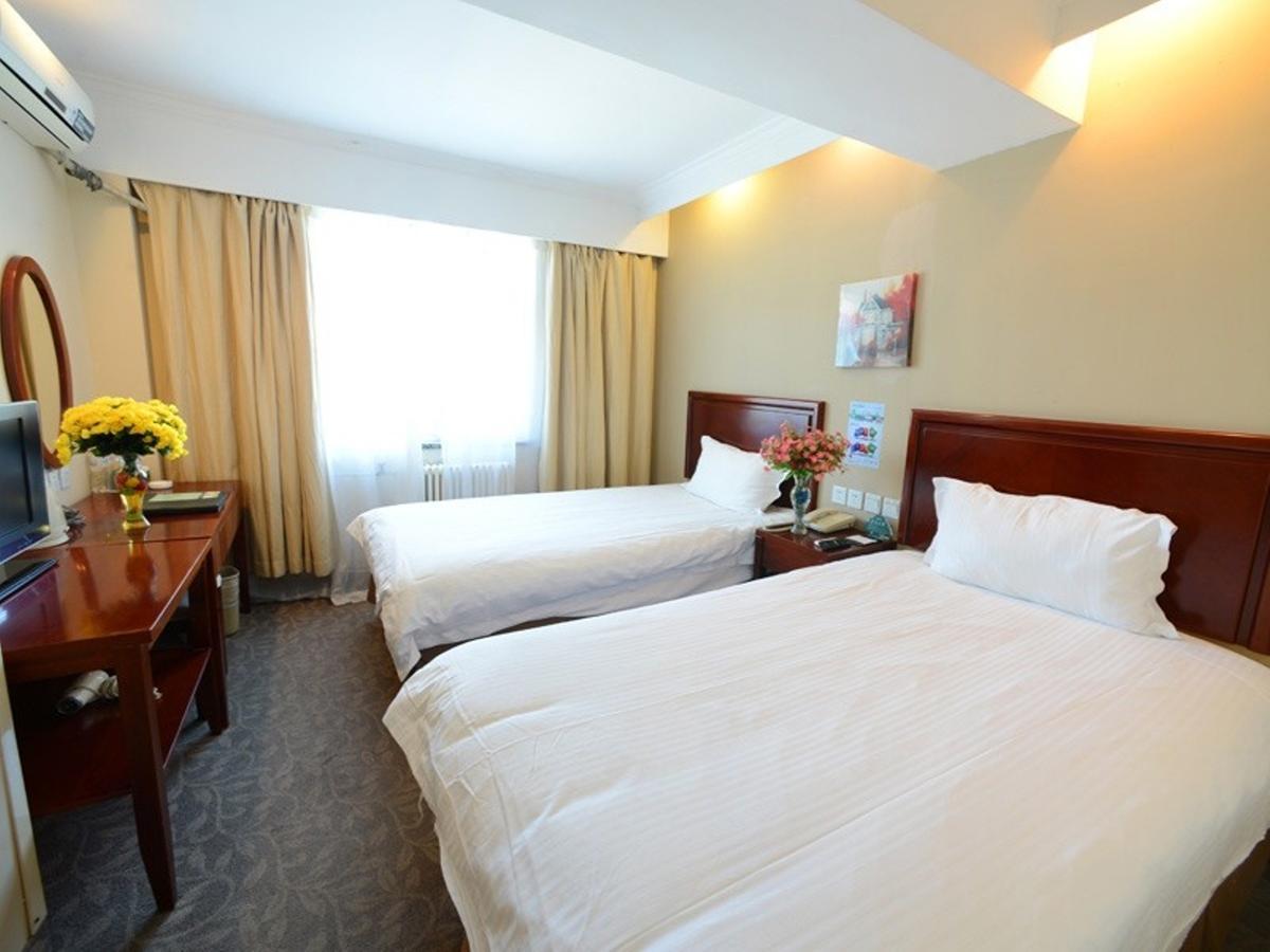 Greentree Inn Jining Yanzhou Jiuzhou Fangyuan Business Hotel Exterior foto